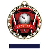 Hasty Award Baseball Varsity Insert Medal M-4401 Hasty Award Baseball Varsity Insert Medal M-4401