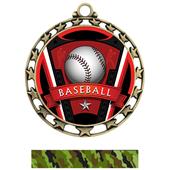 Hasty Award Baseball Varsity Insert Medal M-4401 Hasty Award Baseball Varsity Insert Medal M-4401