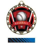 Hasty Award Baseball Varsity Insert Medal M-4401 Hasty Award Baseball Varsity Insert Medal M-4401