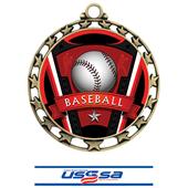 Hasty Award Baseball Varsity Insert Medal M-4401 Hasty Award Baseball Varsity Insert Medal M-4401