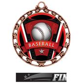 Hasty Award Baseball Varsity Insert Medal M-4401 Hasty Award Baseball Varsity Insert Medal M-4401
