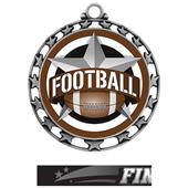 Hasty Award Football All-Star Insert Medal M-4401 Hasty Award Football All-Star Insert Medal M-4401
