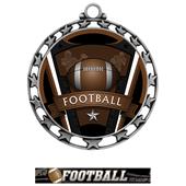 Hasty Award Football Varsity Insert Medal M-4401 Hasty Award Football Varsity Insert Medal M-4401