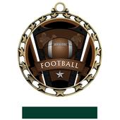 Hasty Award Football Varsity Insert Medal M-4401 Hasty Award Football Varsity Insert Medal M-4401