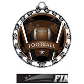 Hasty Award Football Varsity Insert Medal M-4401 Hasty Award Football Varsity Insert Medal M-4401