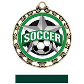 Hasty Award Soccer All-Star Insert Medal M-4401 Hasty Award Soccer All-Star Insert Medal M-4401