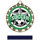 Hasty Award Soccer All-Star Insert Medal M-4401 Hasty Award Soccer All-Star Insert Medal M-4401