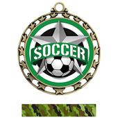 Hasty Award Soccer All-Star Insert Medal M-4401 Hasty Award Soccer All-Star Insert Medal M-4401