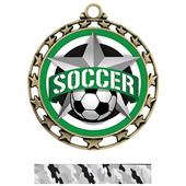 Hasty Award Soccer All-Star Insert Medal M-4401 Hasty Award Soccer All-Star Insert Medal M-4401