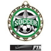 Hasty Award Soccer All-Star Insert Medal M-4401 Hasty Award Soccer All-Star Insert Medal M-4401