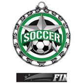 Hasty Award Soccer All-Star Insert Medal M-4401 Hasty Award Soccer All-Star Insert Medal M-4401