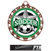 Hasty Award Soccer All-Star Insert Medal M-4401 Hasty Award Soccer All-Star Insert Medal M-4401