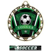 Hasty Award Soccer Varsity Insert Medal M-4401 Hasty Award Soccer Varsity Insert Medal M-4401