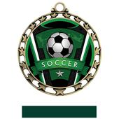 Hasty Award Soccer Varsity Insert Medal M-4401 Hasty Award Soccer Varsity Insert Medal M-4401