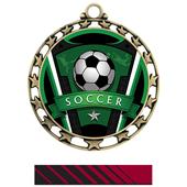 Hasty Award Soccer Varsity Insert Medal M-4401 Hasty Award Soccer Varsity Insert Medal M-4401