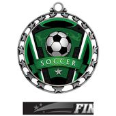 Hasty Award Soccer Varsity Insert Medal M-4401 Hasty Award Soccer Varsity Insert Medal M-4401