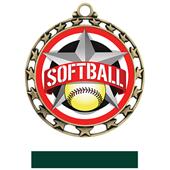 Hasty Award Softball All-Star Insert Medal M-4401 Hasty Award Softball All-Star Insert Medal M-4401