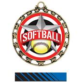 Hasty Award Softball All-Star Insert Medal M-4401 Hasty Award Softball All-Star Insert Medal M-4401