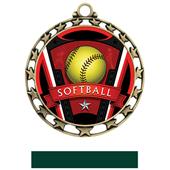Hasty Award Softball Varsity Insert Medal M-4401 Hasty Award Softball Varsity Insert Medal M-4401