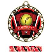 Hasty Award Softball Varsity Insert Medal M-4401 Hasty Award Softball Varsity Insert Medal M-4401