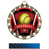 Hasty Award Softball Varsity Insert Medal M-4401 Hasty Award Softball Varsity Insert Medal M-4401