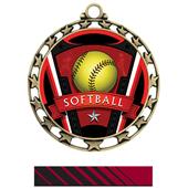 Hasty Award Softball Varsity Insert Medal M-4401 Hasty Award Softball Varsity Insert Medal M-4401