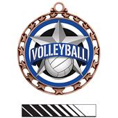 Hasty Award Volleyball All-Star Insert Medal Hasty Award Volleyball All-Star Insert Medal