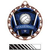 Hasty Award Volleyball Varsity Insert Medal Hasty Award Volleyball Varsity Insert Medal