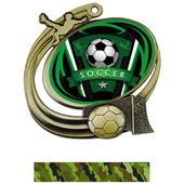 Hasty Soccer Action Varsity Insert Medal M-1201S Hasty Soccer Action Varsity Insert Medal M-1201S