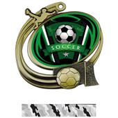 Hasty Soccer Action Varsity Insert Medal M-1201S Hasty Soccer Action Varsity Insert Medal M-1201S
