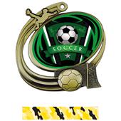 Hasty Soccer Action Varsity Insert Medal M-1201S Hasty Soccer Action Varsity Insert Medal M-1201S