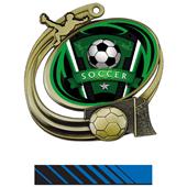 Hasty Soccer Action Varsity Insert Medal M-1201S Hasty Soccer Action Varsity Insert Medal M-1201S