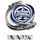 Hasty Swim Action All-Star Insert Medal M-1201W Hasty Swim Action All-Star Insert Medal M-1201W