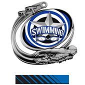 Hasty Swim Action All-Star Insert Medal M-1201W Hasty Swim Action All-Star Insert Medal M-1201W