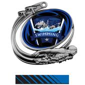 Hasty Swim Action Varsity Insert Medal M-1201W Hasty Swim Action Varsity Insert Medal M-1201W