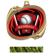 Hasty Baseball Varsity Insert Hurricane Medals Hasty Baseball Varsity Insert Hurricane Medals