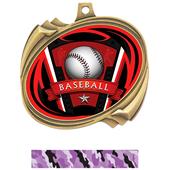 Hasty Baseball Varsity Insert Hurricane Medals Hasty Baseball Varsity Insert Hurricane Medals