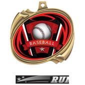 Hasty Baseball Varsity Insert Hurricane Medals Hasty Baseball Varsity Insert Hurricane Medals
