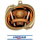 Hasty Basketball Varsity Insert Hurricane Medals