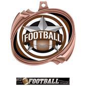 Hasty Football All-Star Insert Hurricane Medals Hasty Football All-Star Insert Hurricane Medals