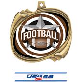 Hasty Football All-Star Insert Hurricane Medals Hasty Football All-Star Insert Hurricane Medals