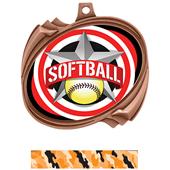 Hasty Softball All-Star Insert Hurricane Medals Hasty Softball All-Star Insert Hurricane Medals
