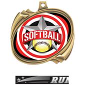 Hasty Softball All-Star Insert Hurricane Medals Hasty Softball All-Star Insert Hurricane Medals