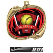Hasty Softball Varsity Insert Hurricane Medals Hasty Softball Varsity Insert Hurricane Medals