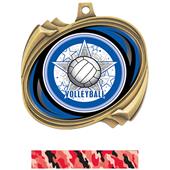 Hasty Volleyball All-Star Insert Hurricane Medals Hasty Volleyball All-Star Insert Hurricane Medals
