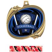 Hasty Volleyball Varsity Insert Hurricane Medals Hasty Volleyball Varsity Insert Hurricane Medals