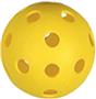 Markwort 9" Perforated Plastic Baseballs-Pkg of 12