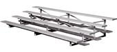 Highland Aluminum 4 Row 15' Bleacher Highland Aluminum 4 Row 15' Bleacher