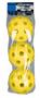 Markwort 12" Perforated Plastic Softballs-Pkg of 3