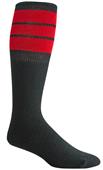 Wigwam King Tube Black Midweight Socks 6PK